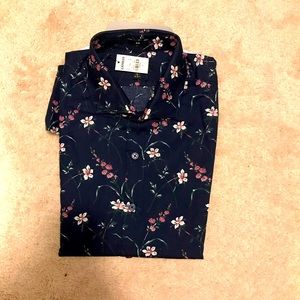 Express floral shirt